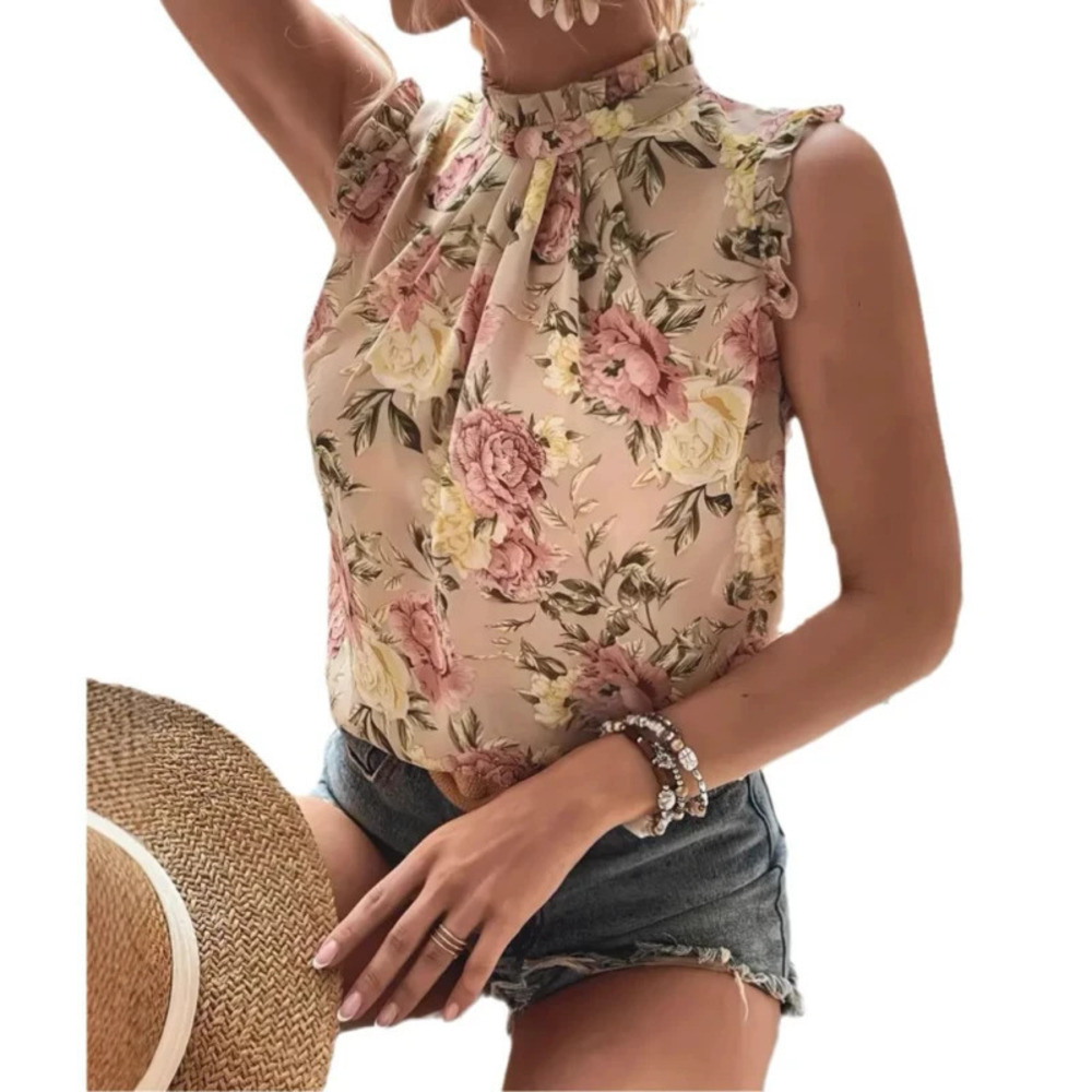 ZARA Vintage Printed Top